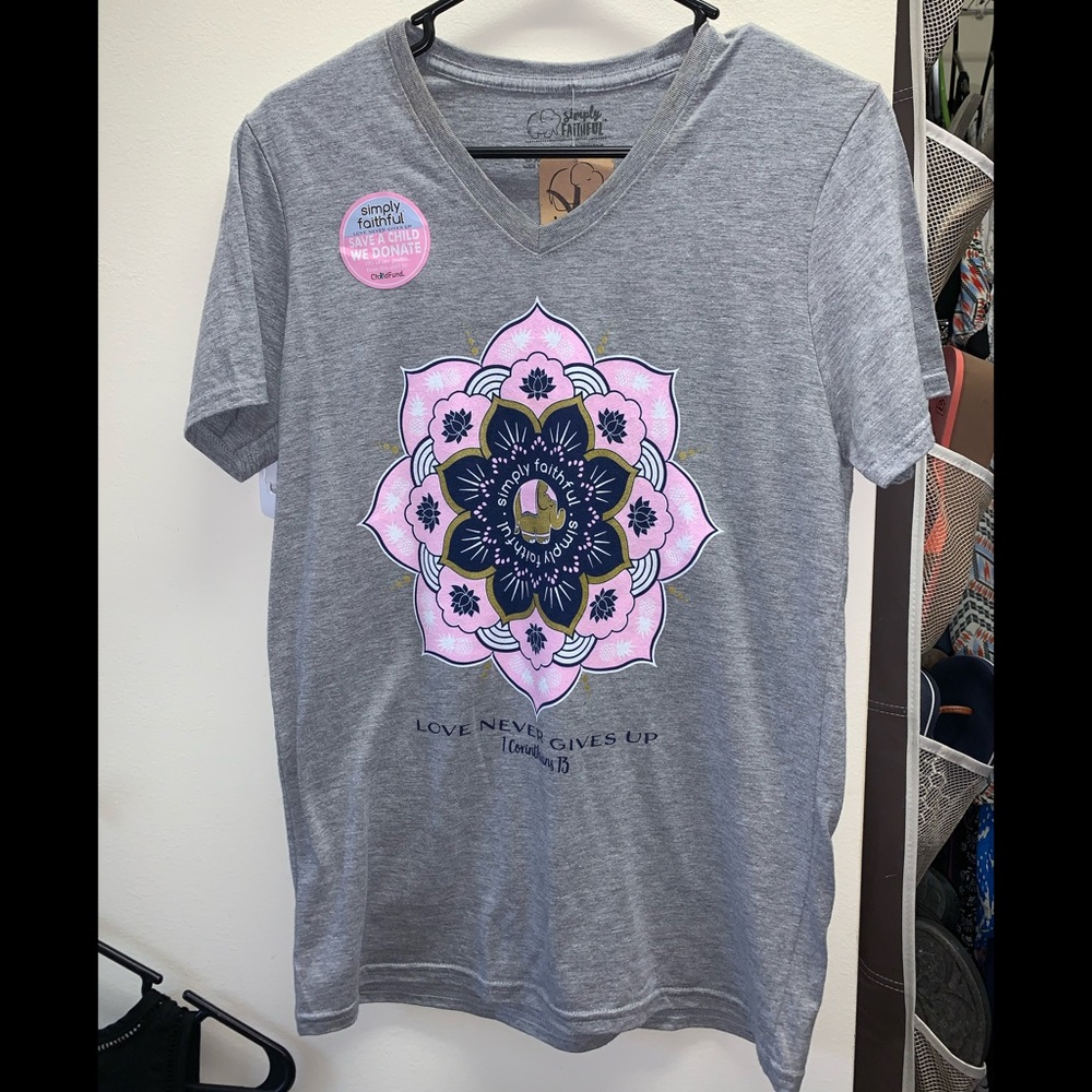 Women’s Simply Faithful Shirt S New
